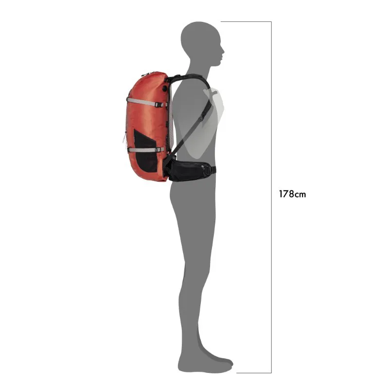 Ortlieb Atrack 25L Backpack - Red-1